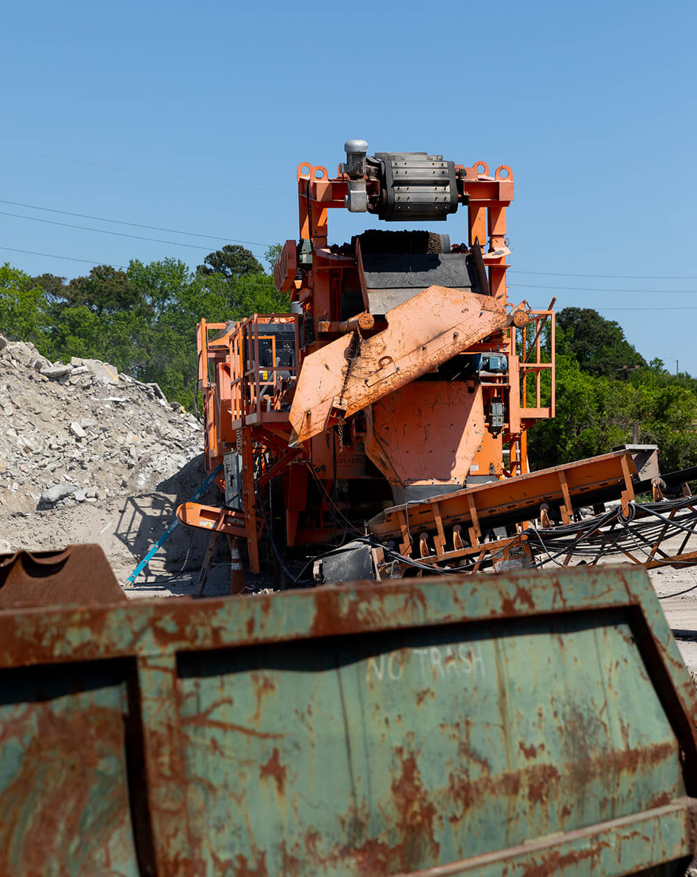 Recycling Sanders Brothers Construction
